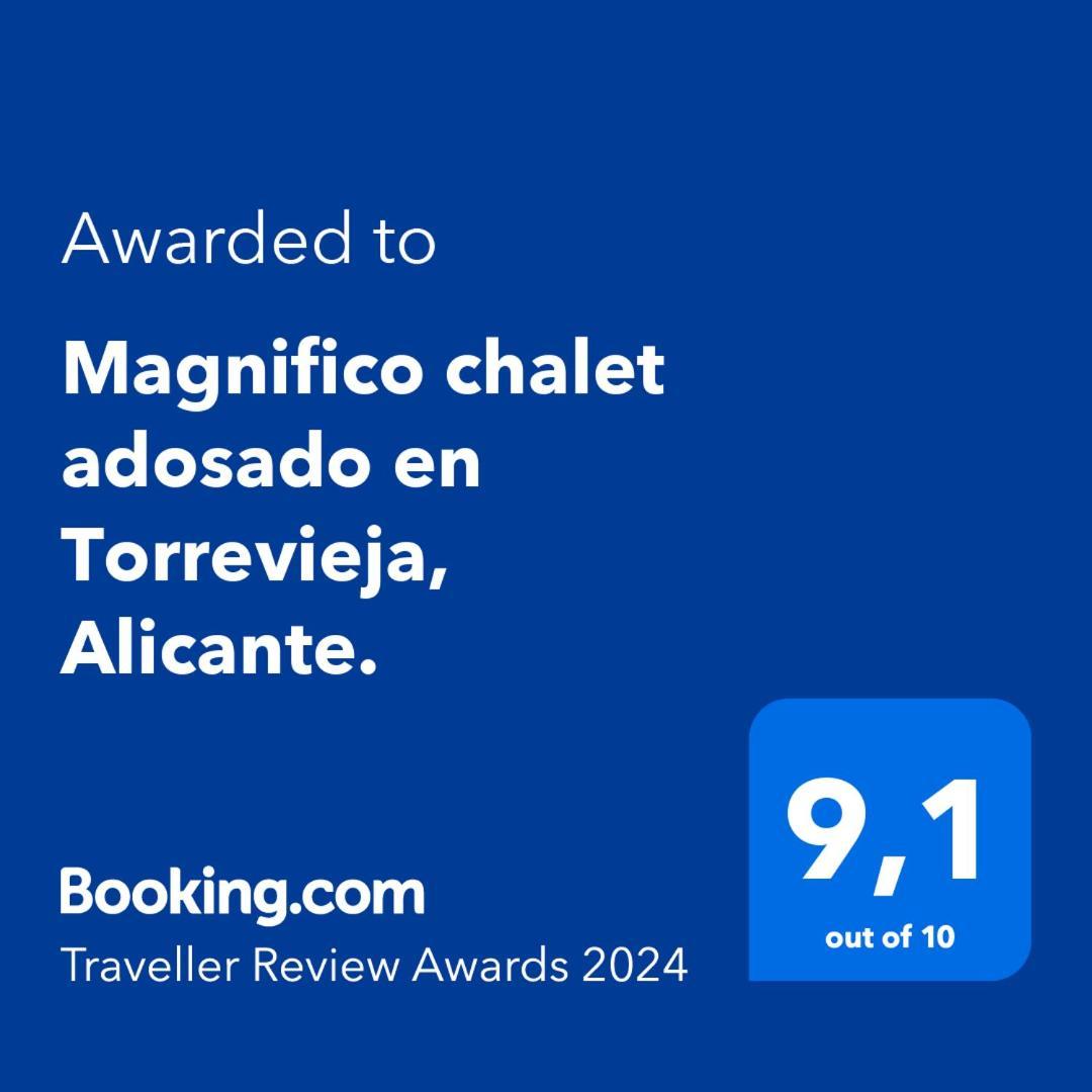 Magnifico Chalet Adosado En Torrevieja, Alicante. Exterior foto